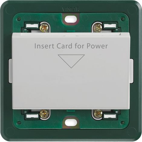 VIMAR - 14466.SL Interrupteur à badge 230V Argent