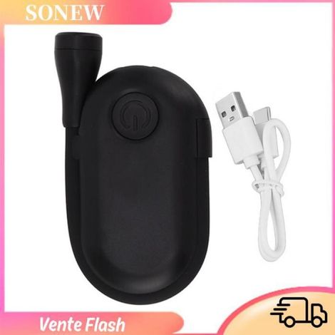 Petite lampe de lecture à pince, lampe de lecture à pince pour lire au lit avec indicateur d'alimentation pour les vers de (1/4)