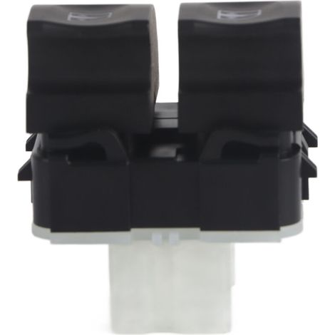 Window control switch button 254118722R, black, replacement for CAPTUR Mk1 2012 to present (1/5)