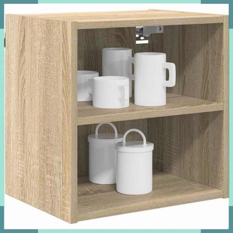 884420 Armoire suspendue avec stockage Chêne Sonoma 40 x 29,5 x 40 cm (1/5)