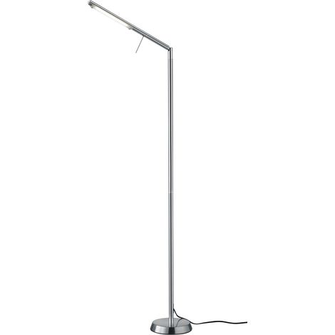 Piantana da Interno a LED in Metallo Nickel Opaco (1/3)