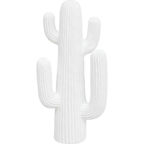 Atmosphera Cactus Decorativo Rodrigo Bianco 38 cm Elegante
