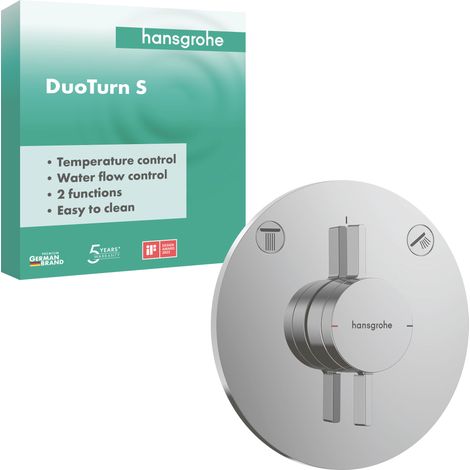 hansgrohe DuoTurn S Mitigeur, encastré, 2 consommateurs, 2 (1/2)