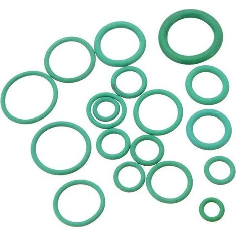 270 Guarnizioni O'ring 18 Diverse Measures Oring Verdi Gommini Anells (1/4)