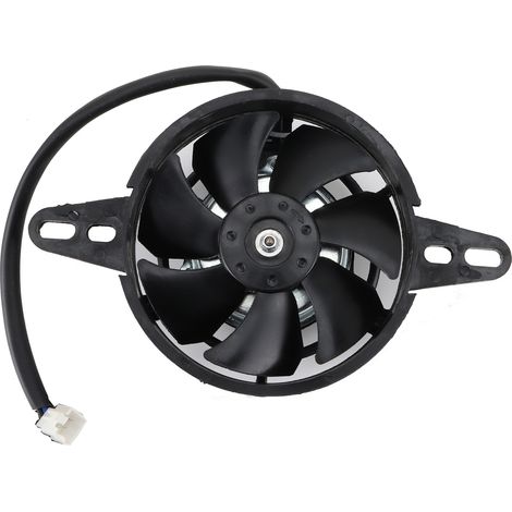 Electric, water-cooled radiator fan for 150–250 cc ATVs, beach buggies and motorcycles – modification parts – auxiliary fan with temperature control and bracket--DTEKGAZ