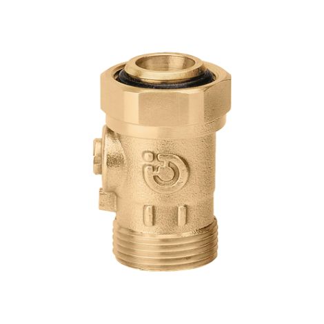 Rubinetto di intercettazione a sfera Caleffi 385 23 p. 1,5M X F - senza leva