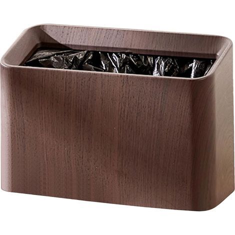 Desktop Trash Can for Tabletop Compact Space Saving Trash (1/5)