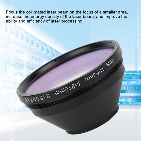 Lentille de champ laser 1064 nm, lentille de champ fibre 150150 pour machines de marquage (1/5)