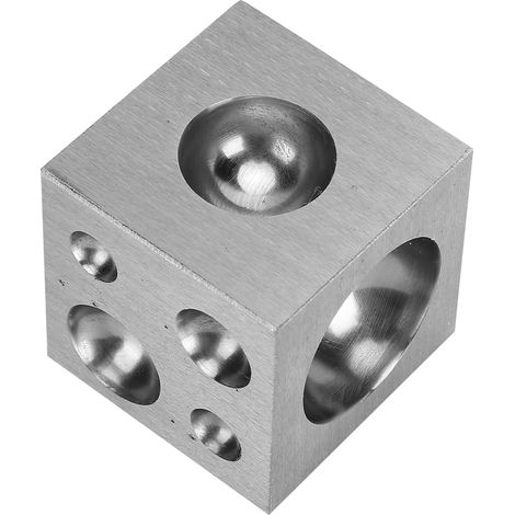 Bloc à marteler à 18 trous, outil de traitement pour la fabrication de bijoux en argent et en or haute dureté (1/5)