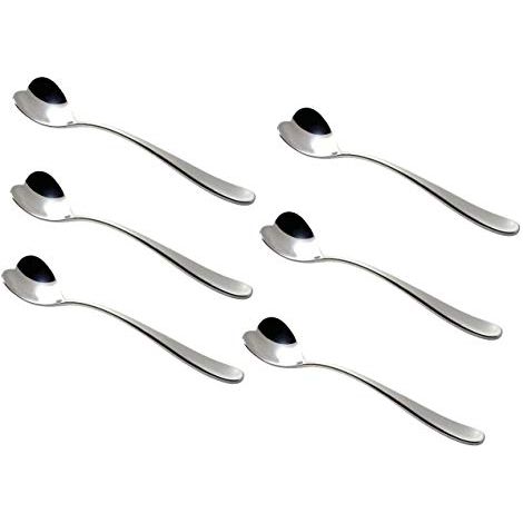 Alessi Big Love Cucchiaio Gelato in Acciaio Inox 18/10 lucidato a Specchio, Inossidabile, Argento, 19.00 x 5.70 x 3.10 cm