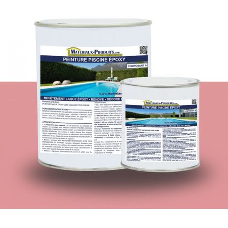 Peinture Piscine Epoxy - 1 Kg Rose - MATPRO