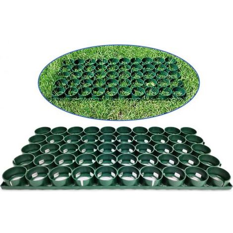 Piastrella Salvaprato in Polipropilene - Verde - 80x40x4.5 cm (1/5)