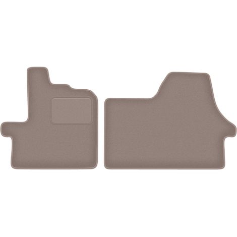 Beige Vordermatten für: Peugeot Boxer II Van (2006-2014)