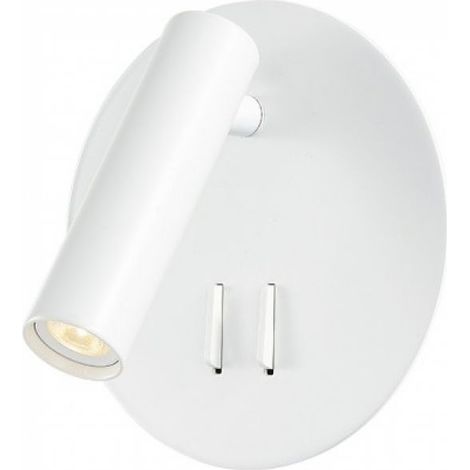 V-TAC PRO VT-2963 LAMPADA DA MURO WALL LIGHT LED CREE 3W + SMD 6W COLORE BIANCO (1/5)