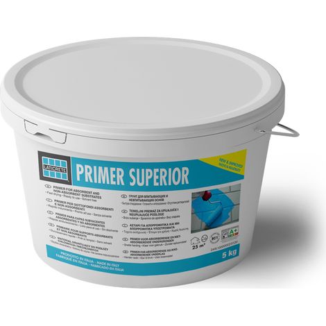 Primer superior monocomponente per supporti assorbenti e non secchio da 10 kg