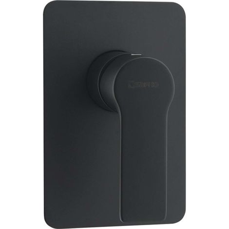 Sapho Pax - Unterputzarmatur mit Einbaukörper, schwarz matt XA41/15 (1/2)