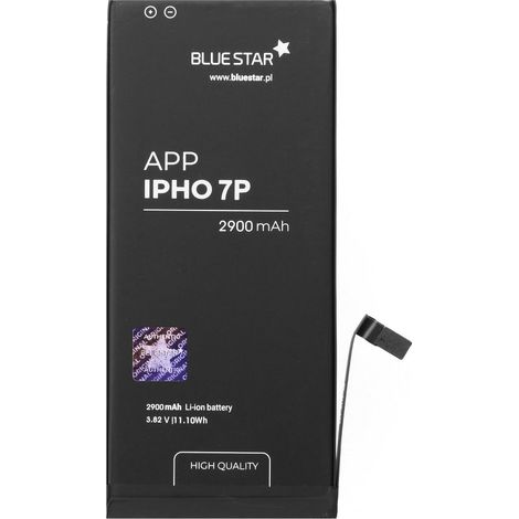 Bluestar Akku Ersatz kompatibel mit iPhone 7 Plus 2900 mAh 3,82V Austausch Batterie Handy Accu 616-00249