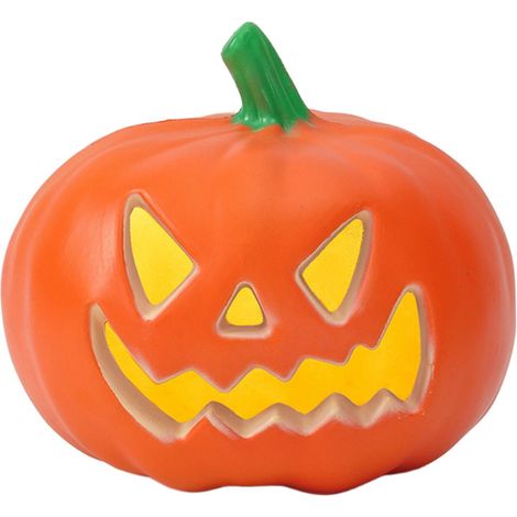 Citrouille Décorative Éclairée - Lampe Citrouille LED pour Intérieur Extérieur - Centre de Table Halloween - 1 Pièce (1/5)