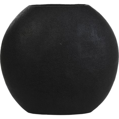 Vaso decorativo Rayskin opaco nero - 50x20x45 cm