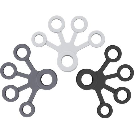 Étireur de doigts, appareil de résistance pour les mains, renforçateur de préhension, 3 pièces (1/3)