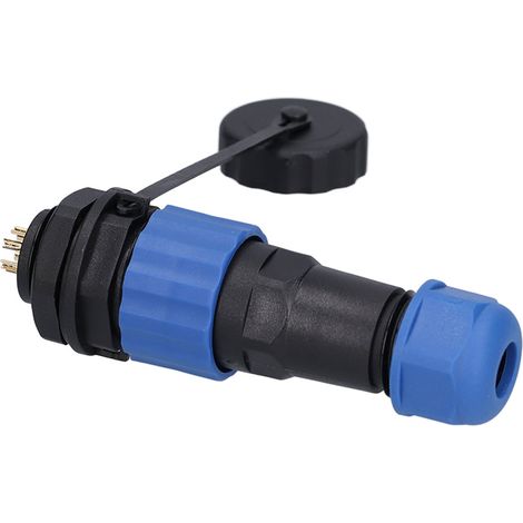 Connecteur Aviation 6 Pins Miniature Haute Performance pour Systèmes de Communication, Anticorrosion (1/5)