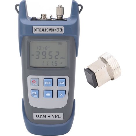Compteur de puissance à Fiber optique, haute efficacité, 10MW, 10km, testeur de Distance de sortie avec lumière LED (1/5)