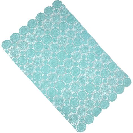 Couverture en dentelle pour nouveau-né avec bandeau assorti, vert menthe, accessoire photo pour bébé. (1/5)