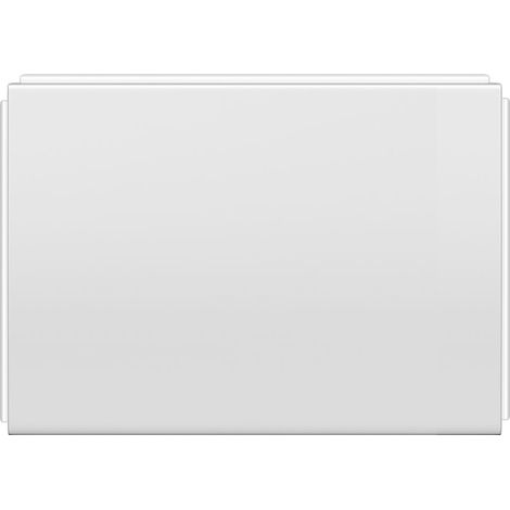750mm Bathtub End Bath Panel White (1/2)
