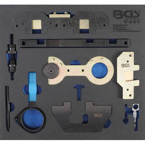 Insert de servante d’atelier 2/3 : Coffret de calage pour BMW M40, M44, M50, M52, M54, M56 (1/2)