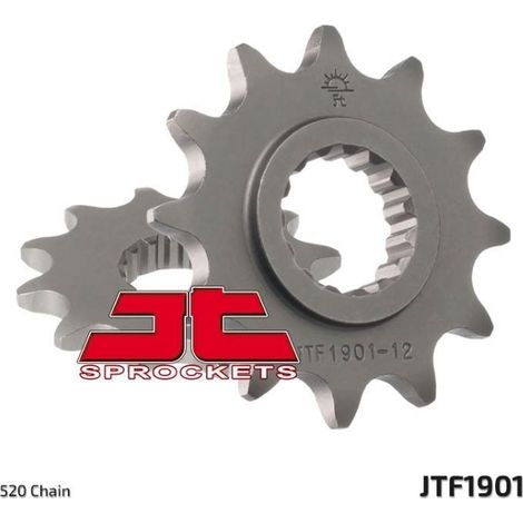 Pignone anteriore JT F1901-12, 12 denti, misura 520