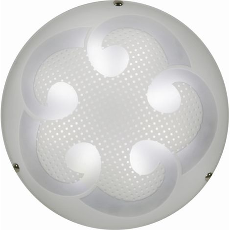 Plafoniera LED Candellux Monti 30cm 10W 6500K cromo (1/2)