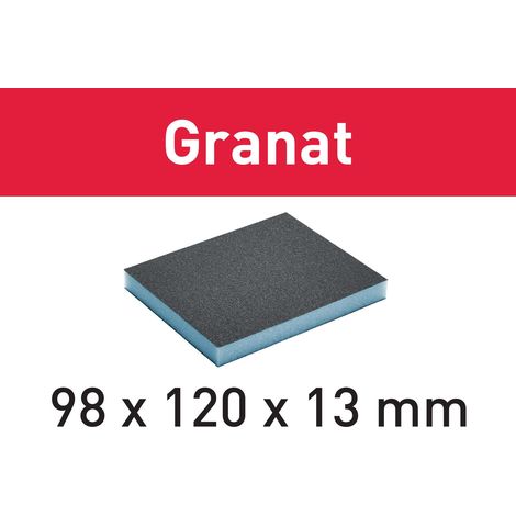 Festool Handschleifschwamm Granat 98x120x13 120 GR/6