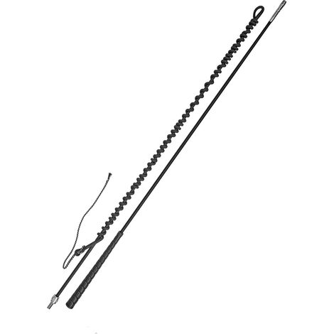 UMBRIA EQUITAZIONE FRUSTA ALLENAMENTO CM 180 NERA SMONTABILE CAVALLO (1/3)