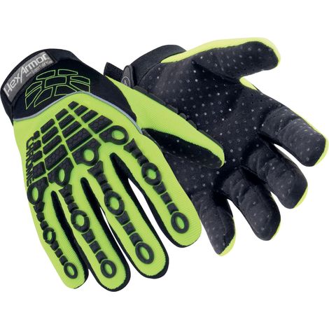HexArmor Chrome Series 4026 6098610 Baumwolle, Nylon, Polyester, Elasthan Schnittschutzhandschuh Grö (1/2)