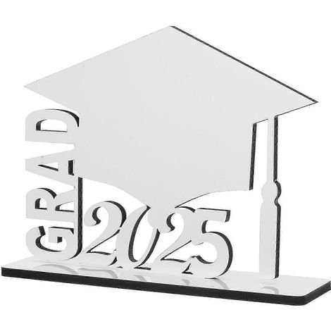 Cadre photo animalier en bois blanc à graver soi-même - Idéal pour la maison - Cadre photo spécial remise de diplômes 2025 (1/5)