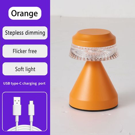 Veilleuse au salon, au dortoir, à intensité variable, lampe de protection des yeux, rechargeable, adaptée à la chambre (1/5)