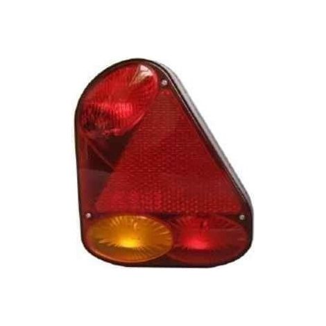 Imline – Cabochon gauche DAFA 5 fonctions pour remorque – Largeur 174 mm – Hauteur 219 mm – Signalisation optimale