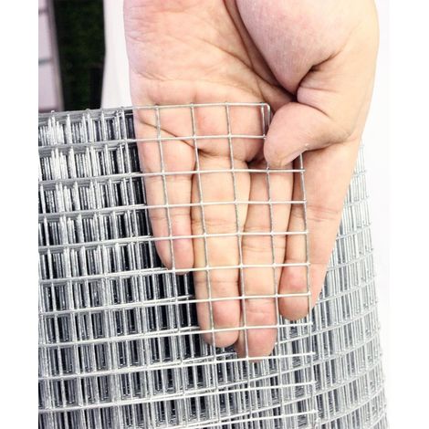 Rete ZINCATA Maglia 13X13 mm, h 100c m, L 10 m (1/4)