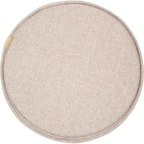 Coussins chaise ronds Ø28–50 cm (Y4: 50x3 cm), assise int/ext