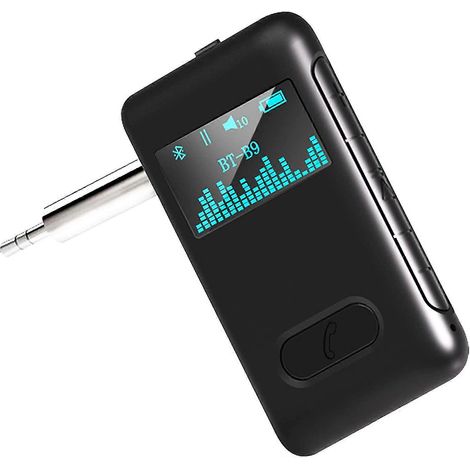 Récepteur Bluetooth 5.0, récepteur audio Bluetooth sans fil AUX avec écran OLED (1/5)