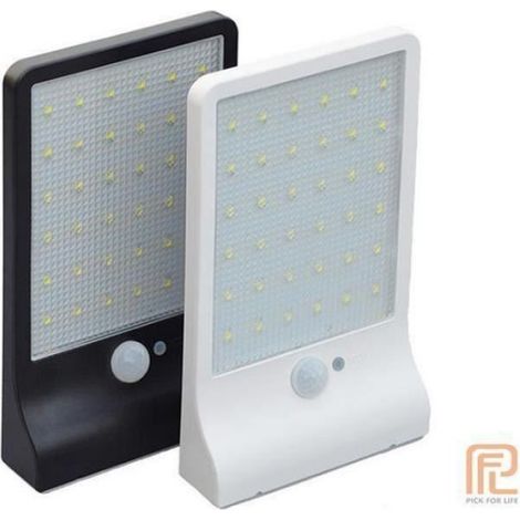 Lampe Solaire - 36 Led - Detecteur De Mouvement - Etanche Ip65 - Lumiere Blanc Chaud - 1 Piece (1/3)
