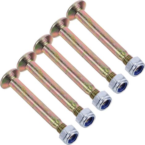 5 Pièces Accessoires et Installation Facile Fixation Sécurisée en Acier Boulons de Montage pour Parapluie pour Parasol de Terrasse et Auvents de Camping (1/5)