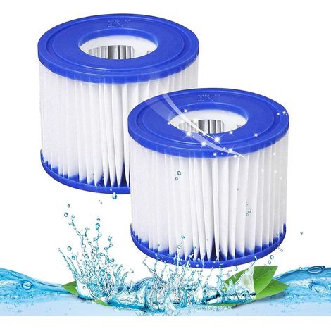 Filtre De Jacuzzi, Cartouche De Filtre Vi De Rechange Pour Piscine, Jacuzzi, Miami, Vegas, Monaco, Palm Springs, 2 Filtres (1/5)