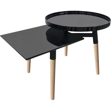 Table basse butler square - Noir (1/5)