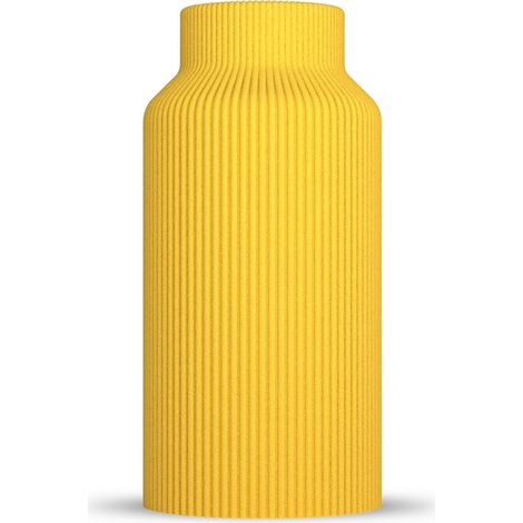 Vase Rabella - Vase décoratif moderne pour herbe de la pampa et fleurs séchées - Style scandinave pour salon - Objet design 3D en plastique (PLA) - Léger et incassable (1/5)