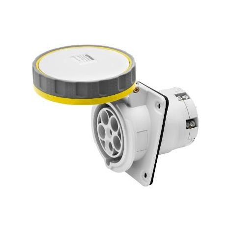 SOCLE PC 10° HP IP67 2P+T 63A 110V 4H GEWISS GW63246H