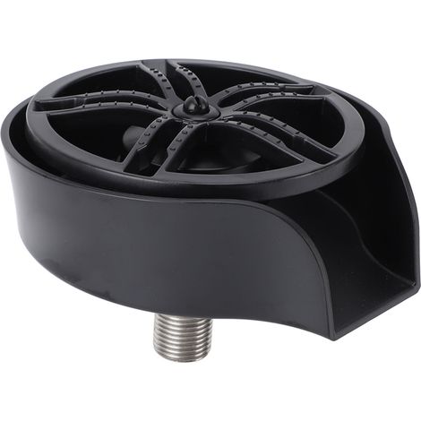 Rince-verre automatique acier inoxydable lave-tasse professionnel anti-corrosion lave-verre à pression pour évier cuisine noir (1/5)