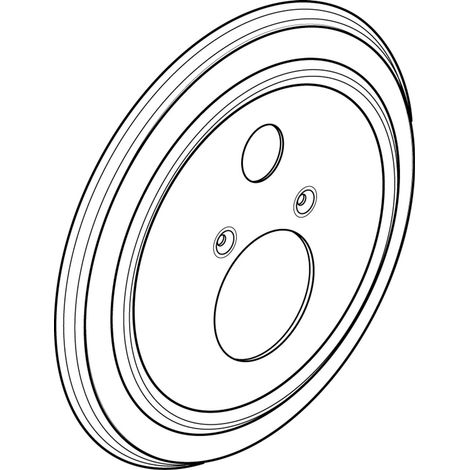 Ideal Standard JADO Rosette Lighthouse Bade BS2, Easy-Box, Chrom, A962761AA
