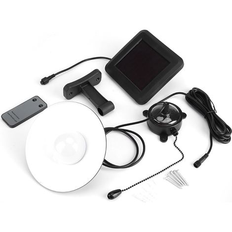 Lampe suspendue solaire pour jardin terrasse avec télécommande, éclairage extérieur pour balcon (1/5)