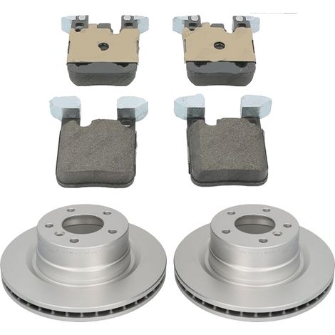 KIT FRENI POSTERIORI compatibile con BMW 3 (F30,F80,F31,F34) - DISCHI + PASTIGLIE OEM: FDB4663,FDB4670 / 17603 , 18197 , 18451 , 18278 , 18654 , 18452 , 18676 , 18677 , 18154 , 18450 /SOSTITUZIONE DIR